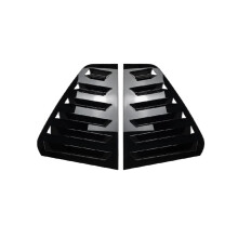 Rear Side Window Louvers Spoilers Black Sporty Rear Styling Easy Installation for VW Golf MK6 GTI R GTD