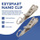 Multi-Purpose Clip Keychains Suspension Clip Tool with Carabiner perfect for Hanging EDC Tools, Flashlights Etc. 3
