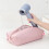Polyester Blow Dryer Storage Organizer With Spacious-Pink 5