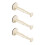3pcs Suction Cup Clothes Hanger Storage Organizer Home Balcony Multi-Functional Wall-Mounted Hanger 1