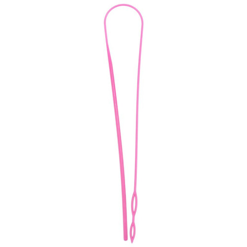 6 Pieces Sewing Loop Kit, Loop Turner Hook Flexible Drawstring Threader Metal Tweezers Long Loop Turner Tool with 2