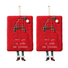 Hangable Hand Towels for Wiping Hands, Quick-Absorbing Water, Cute Dry Towels, Festive Kitchen Decoration A