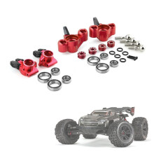 4x Metal Front Steering Knuckle Rear Hub Carrier for 1/8 Arrma KRATON Outcast BLX 6S V5 RC Car Upgrades Parts,1