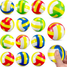 120 Stück -Volleyball-Stressbälle 2,36-Zoll-Sportbälle -Volleyball-Spielzeug für Kinder zum Stressabbau, Partyspielzeug
