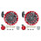2X GX160 Pull Start Assembly GX120 GX200   Pull Rope String com Copo de Polia para  Rolair Blackmax 1