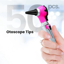 Diagnostic Otoscope Covers,Disposable Plastic Ear Otoscope Specula Tips 2.7Mm and 4.2Mm (50 Piece of Each Size)