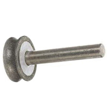 4X Diamond Grinding Wheel Grinding Wheel for Glass Airplane Straight Chamfer 6mm Shank(4mm)