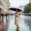 Windproof Umbrella Automatic Open Close Black Coated-Sky Blue 5