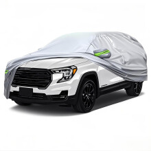 Waterproof Custom Fit Car Cover for Suzuki XL7 20072009, 10Layer AllWeather UV Shield with Windproof Straps