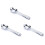 3X Ice Cream Scooper Kitchen & Dinning Solid Ice Cream Scoop, Kitchen Scooper with Non-Slip Rubber Grip 1