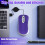 USB Wired Mouse Retractable Tiny Small Mouse 1600 DPI Optical Compact Travel Mice for Windows 98 2000 XP Vista Version 2