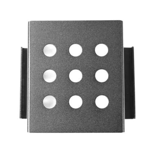 Suporte Adaptador de Montagem Interna de 4 Baias 2,5 Polegadas para Disco Rígido em Liga de Alumínio 2