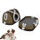 Yearlong Puss Bedding Two Partial Pillow Detachable Cover-brown 1