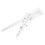 2Pcs Acrylic Quilting Ruler Templates Clear Patchwork DIY Sewing Tools 1