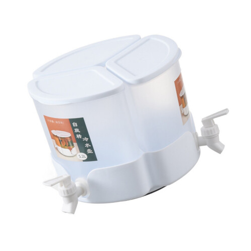 Shatters Proof PP Ice Water Dispenser Rotating Spouts-White