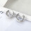 Hoop Orecchini Orecchini Geometrici Accessori Metallici Accessori Moda Argento 2