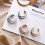 Hoop Orecchini Orecchini Geometrici Accessori Metallici Accessori Moda Argento 7