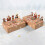 10PCS Christmas Candy Boxes Animal Shape Durable Color-White 5