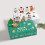 10PCS Christmas Candy Boxes Animal Shape Durable Color-White 6