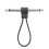 12 Packs 16cm Guitar Effect Pedal Flat Patch Cables Instrument Guitar Pedal Cable Connectors Patch Cable Black 8