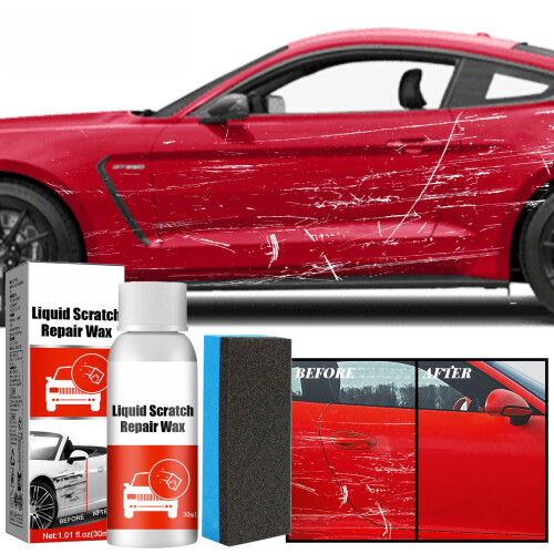 Car Scratch  Kit with Touch Up Paint, Quick Scratch Remover and Durable Metallic Finish, 3 pc 1