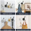 2pcs Stainless Steel Sucker Double Hook Punch-Free Powerful Sucker Hook Reusable Rust-Proof Clothes Hook Silver 8
