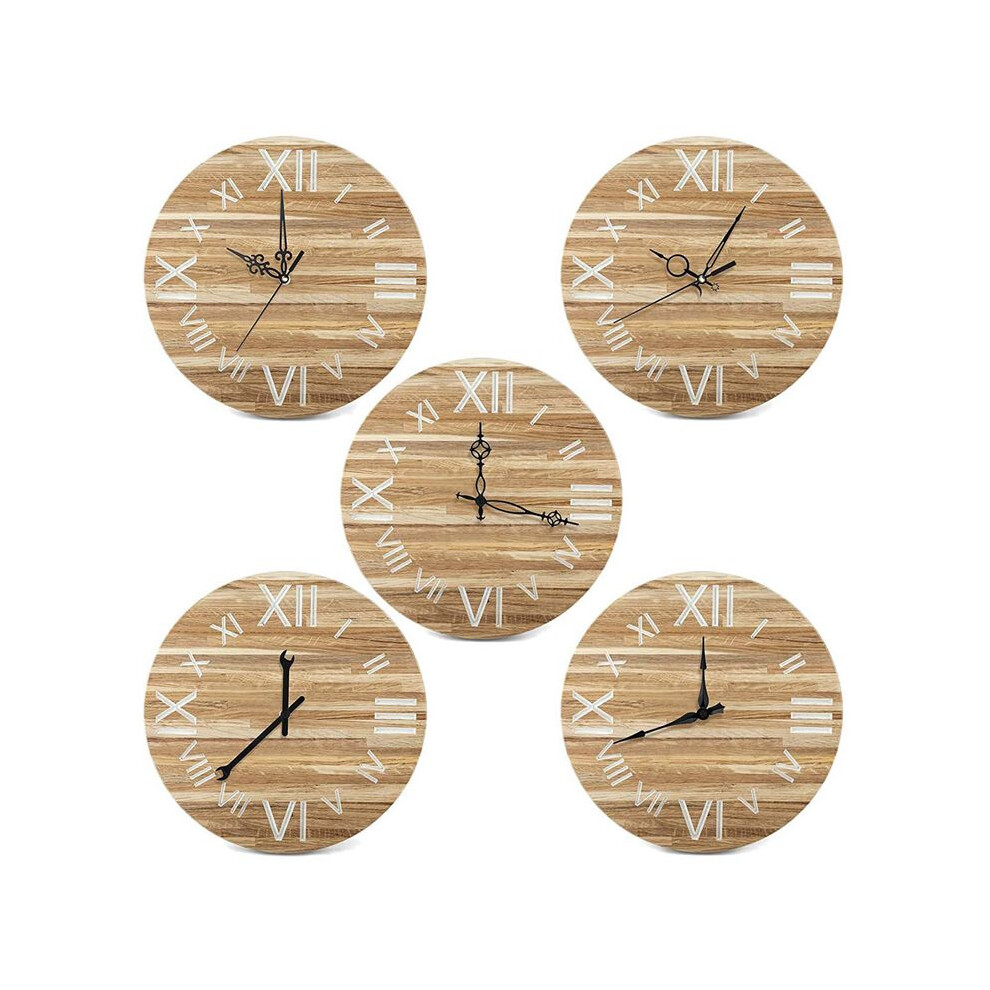 4X 14 Styles Clock Movement Mechanism,Non-Ticking Clock Hands,Diy Repair Parts Replacement For Clock Repair 4714003580402
