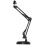 Support de Webcam pour Support de Bras de Ciseaux de FlèChe de Suspension de Bureau avec Base Ronde AméLioréE, pour Webcam 7