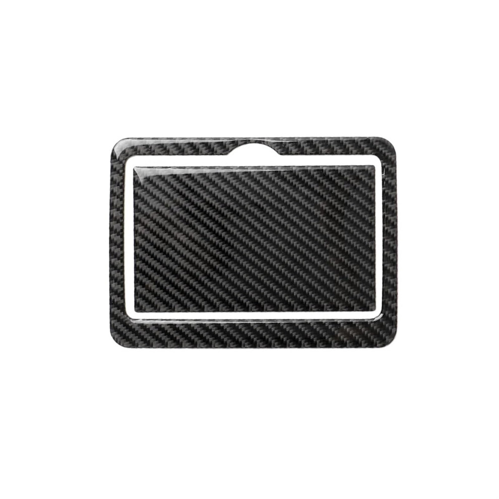 Carbon Fiber Car Interior Trim For Infiniti Q50 Q60 2014Â2019 Rear Cup Holder Cover With Scratch Protection 9073542777656