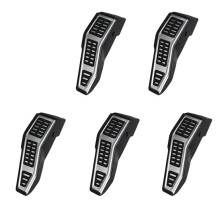 5X Car Styling Dead Footrest Pad Sport Foot Rest Pedal RHD for Seven Mk7 VII