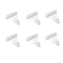 Gardens Planting Tools 300 Pcs Bonsai Plastic Plant Labels Garden Labels T-Type Upturned Garden Tags Markers White