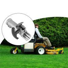 4X Pince de Jonction de Connecteur D'Arbre, Tondeuse à Gazon Brosse Irrigation Taille-Haie Débroussailleuse Accessoires 26Mm 9 Cannelures
