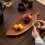 Dinner Tray, Suitable for Meals, Salads and Bread, Handmade Leaf Tray,Small(Thin Leaf Veins) 7