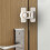 2Pcs Child Safety Oven Locks, High TemperatureResistant ABS Material, Easy No-Tool Installation 6