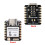 2X XIAO ESP32C6 Tiny Super  Board WiFi Bluetooth5.0 Development Board for  for Seeed Studio Not Soldered 3