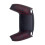2X Bottom Back Shell Non-Slip Rear Housing Game Improvement Replacement Parts for PS5 Controller Black Red 2
