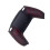 2X Bottom Back Shell Non-Slip Rear Housing Game Improvement Replacement Parts for PS5 Controller Black Red 3