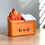 3D Printed Dumpster Fire Desktop Figurine Fun Accessory Ornament Dumpster Fire Pen Holder Gag Gift B 4