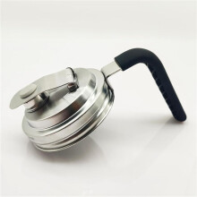 4Pc Stainless Steel Wide Mouth Mason Jar Flip Prouting Spout Lids with Handle for Wide Mouth Mason Jars