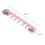 Strong Adhesive Hooks 6 Rows for Hanging in Kitchen and Bathroom Corners Traceless Hooks White & 6