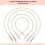 Aluminum Circular Knitting Needles Set Interchangeable Crochet Hooks Weaving Yarn Knitting  Tools Accessories Kit 3