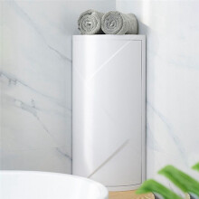 Bathroom Corner Storage 360 Rotating Wall-Mounted Shelf Shampoo Cosmetics Kitchen Household Bathroom Storage Accessories