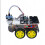 Robot Car Chassis Kit with 170Point Mini Breadboard, UNO R3 Compatible, 4WD Assembly 4