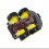 Robot Car Chassis Kit with 170Point Mini Breadboard, UNO R3 Compatible, 4WD Assembly 5