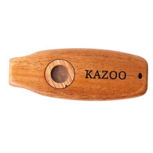2X Kazoo Fluit Houten Kazoo Instrumenten Gitaar Ukelele Begeleiding Patry Muziekinstrument voor Kinderen Beginner,Stijl C
