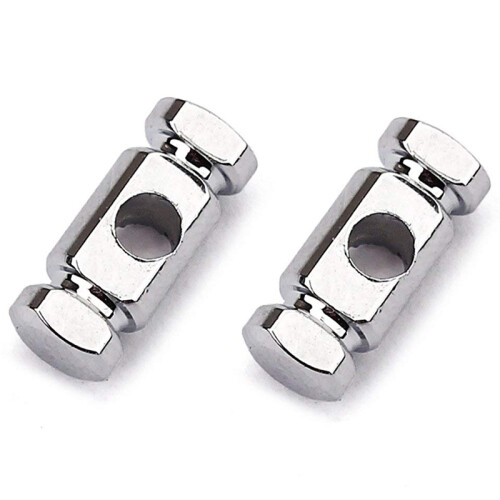 2Pcs Roller String Tree For Guitar Electric Acoustic Box Accessories Chrome 1