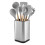 Stainless Steel Kitchen Utensil Holder, Kitchen Cutlery Storage, Utensil Organizer, Modern Rectangular Design,17X10cm 2