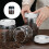 Press To Vacuum Coffee Container Leakproof-black cover 1800ml 2