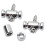 2Pcs Roller String Tree For Guitar Electric Acoustic Box Accessories Chrome 8
