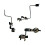 Sturdy Plastic Cowbell Holder Ensures Secure Placement During-3 2